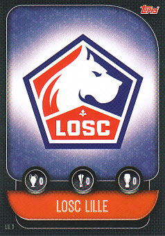 Club Badge LOSC Lille 2019/20 Topps Match Attax CL #LIL1